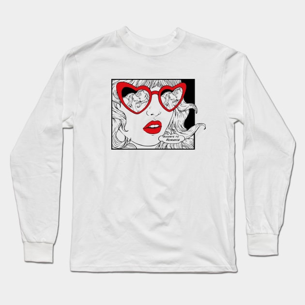 Goodbye To Romance Long Sleeve T-Shirt by jennyalamode